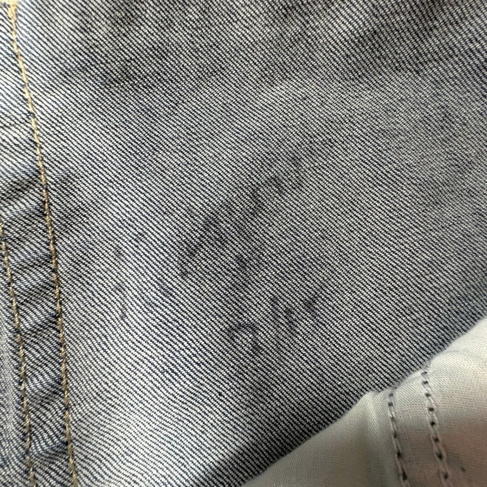 Torrid Sample Prototype Jeans Womens Dark Wash Raw Hem Straight Leg Denim‎ - Picture 5 of 11